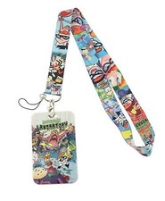 Dexter's Laboratory Characters Themed Lanyard w/ ID Holder Keychain