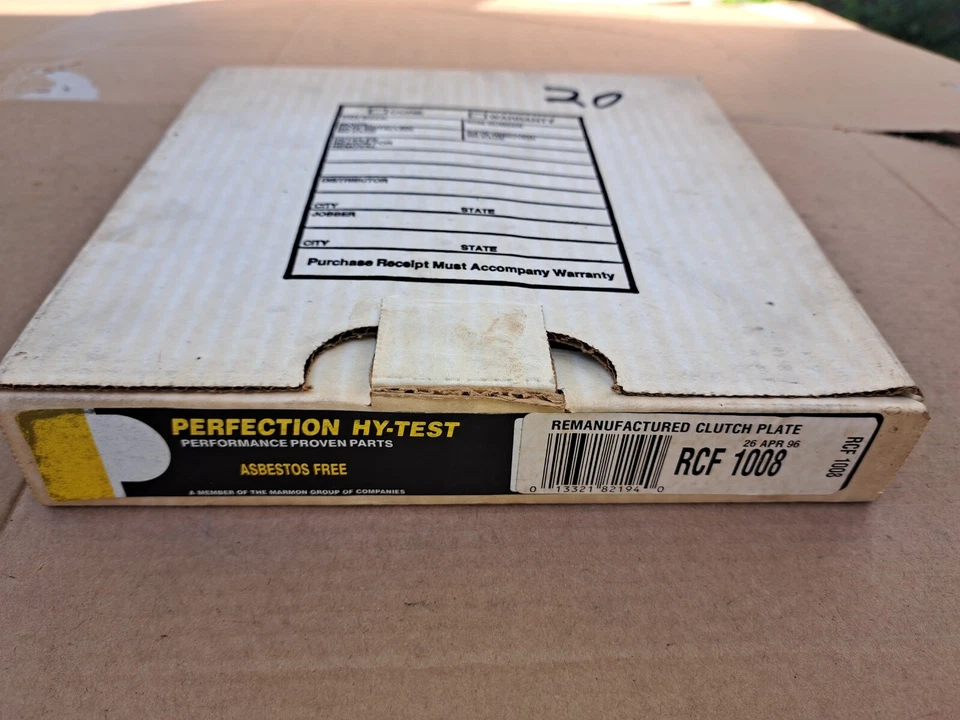Clutch Friction Disc Remanufactured Perfection RCF1008 - Изображение 2 из 2
