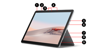Microsoft Surface Go 2, Intel Cor M3-8100Y 8th Gen 8GB 128GB 2020 