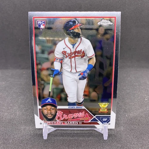 Michael Harris II 2023 Topps Chrome Rookie Cup RC #79 Atlanta Braves Baseball