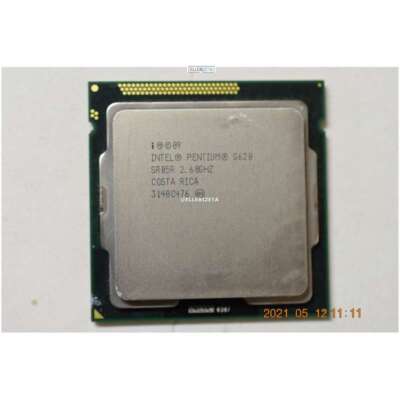 CPU Intel Pentium G620 3 MB Di Cache Speicher, 2,60 GHZ Buchse 1155