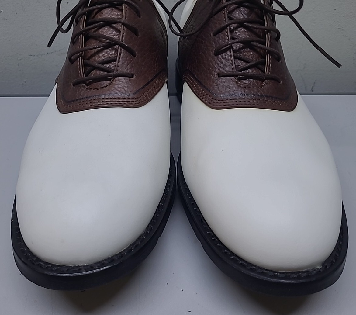 NOS Callaway Saddle Oxford Brown / White Golf Shoes For  display picture 1