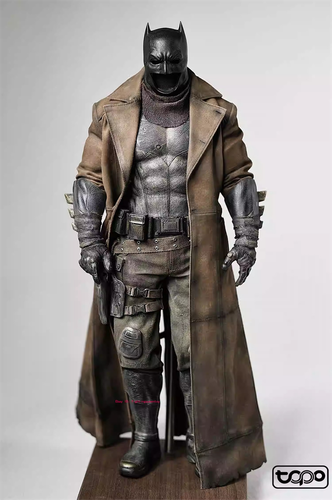 TOPO TP013 BVS Nightmare Batman 1/6 Overcoat Clothes Fit 12" Figure Toy Model - Picture 2 of 5