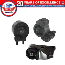 Fits Kia Spectra/Sephia 1.8L 1998-2004 AUTO Front & Rear Motor Mount Set 3PC :