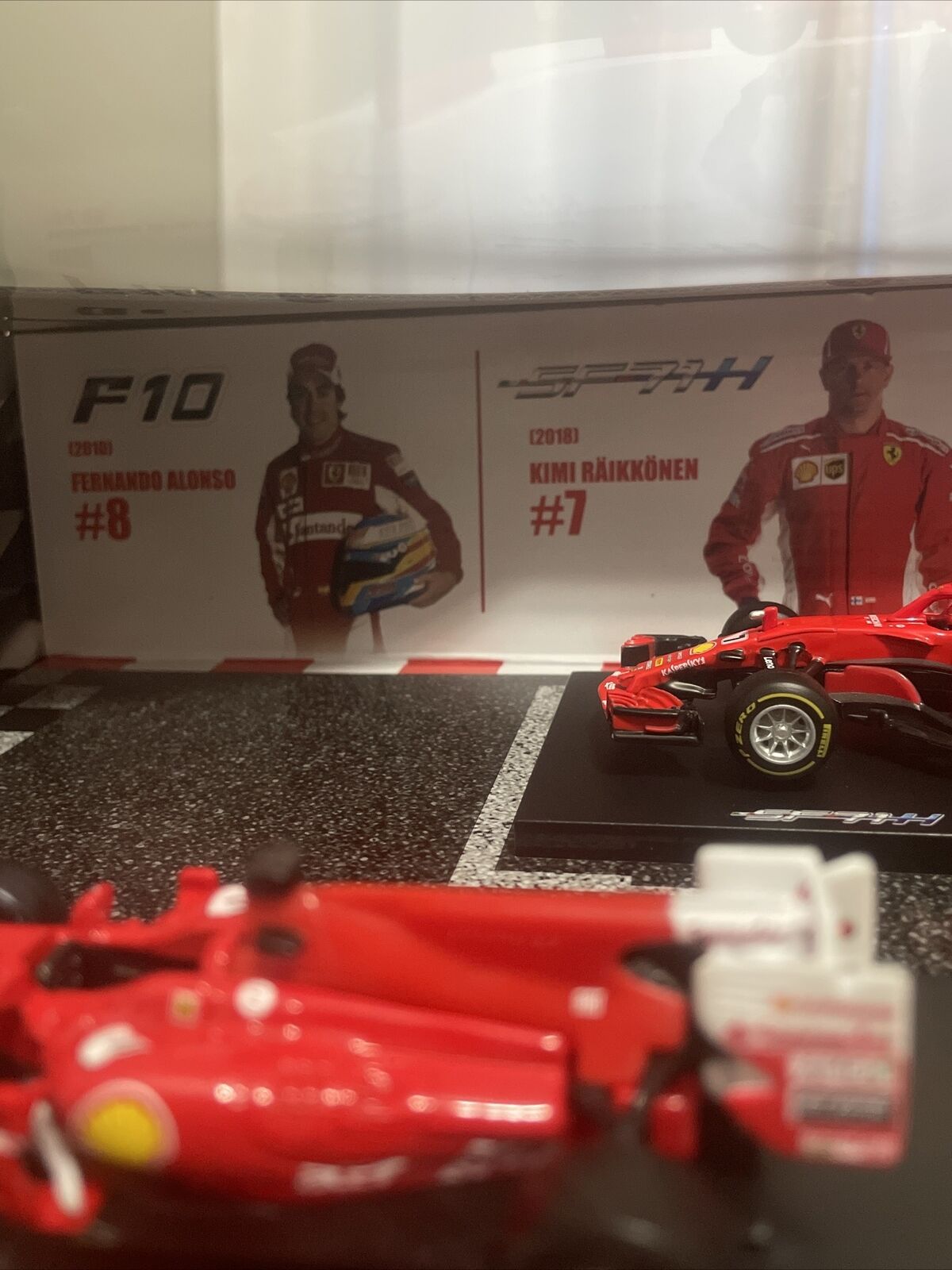 New Burago Ferrari Racing Formula 1 F1 6x 1:43 Scale Diecast Metal 6 PACK  RARE