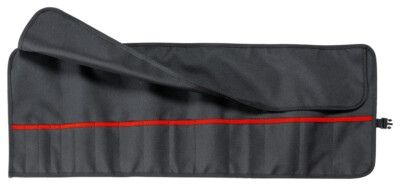 Knipex 98 99 13 LE, 13 1/4'' 15 Pocket Roll-up Tool Bag, Empty