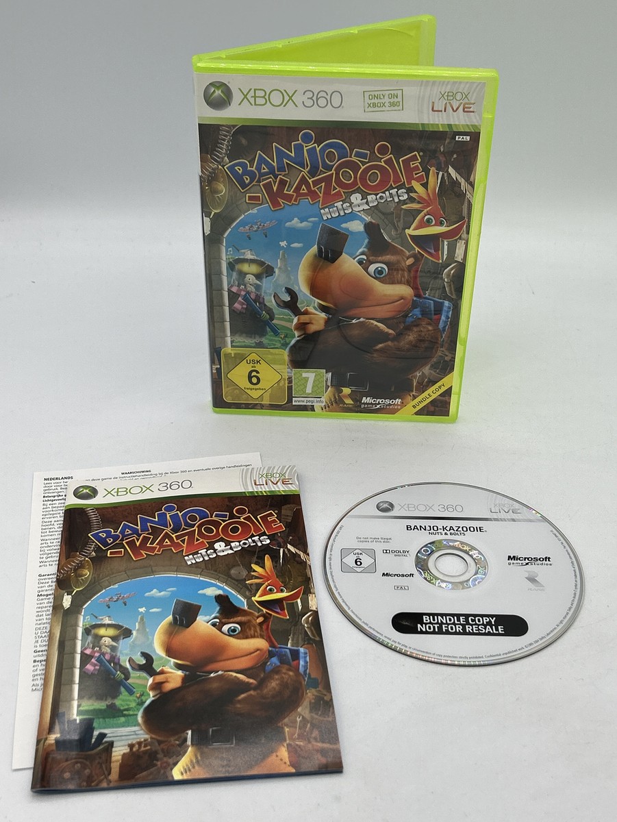 Jeu Xbox 360 Banjo-Kazooie Nuts & Bolts - Version PAL FR Complète Avec Boîtier Et Notice - Occasion En Bon état