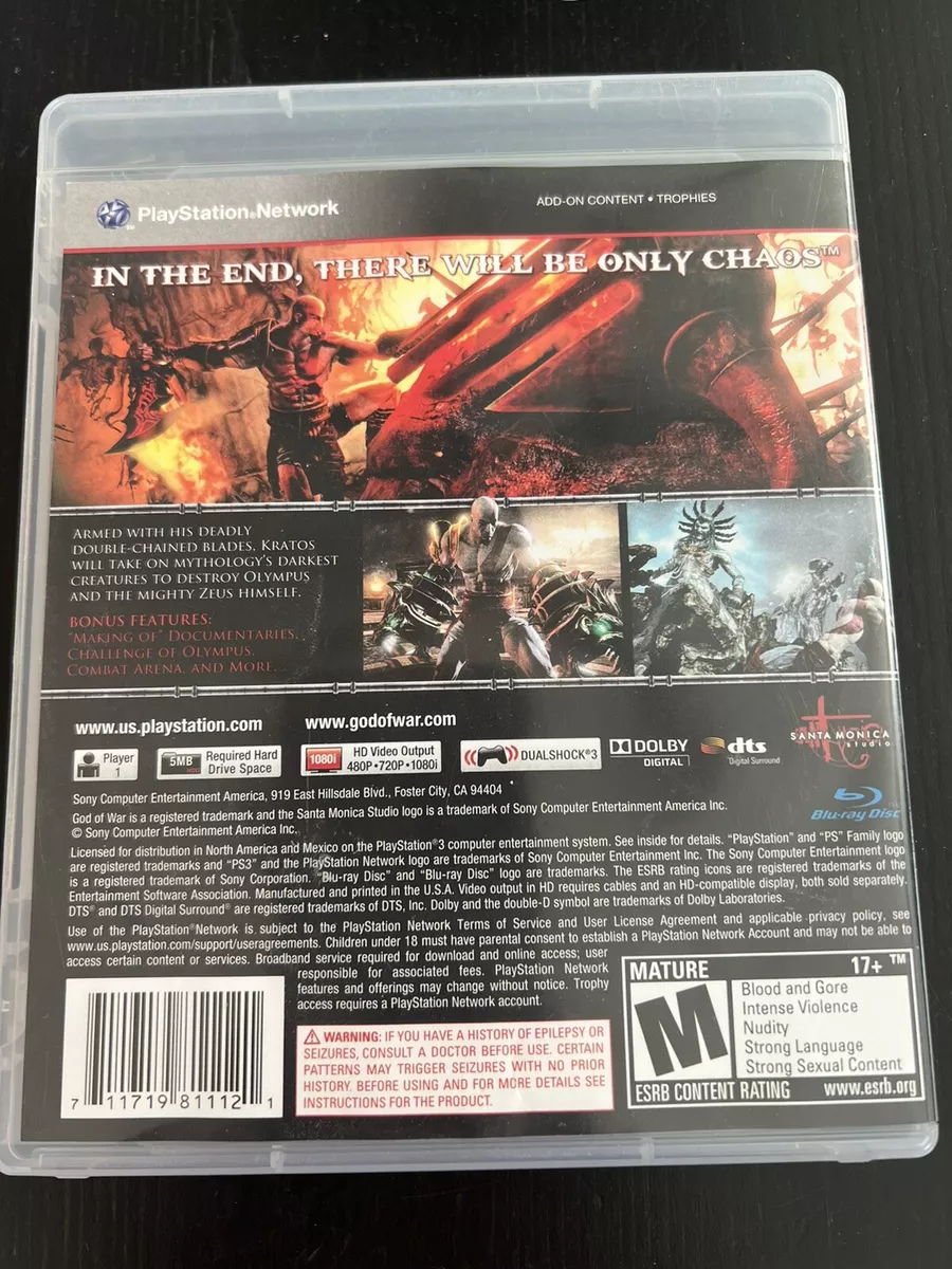 God of War III PS3 Unlockables and Achievements Guide