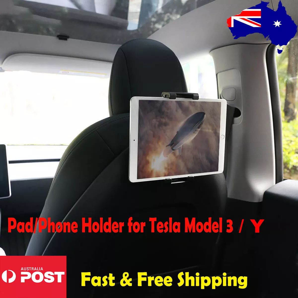 For Tesla Model 3 Y All Years iPAD Holder Rear Back Seat Phone