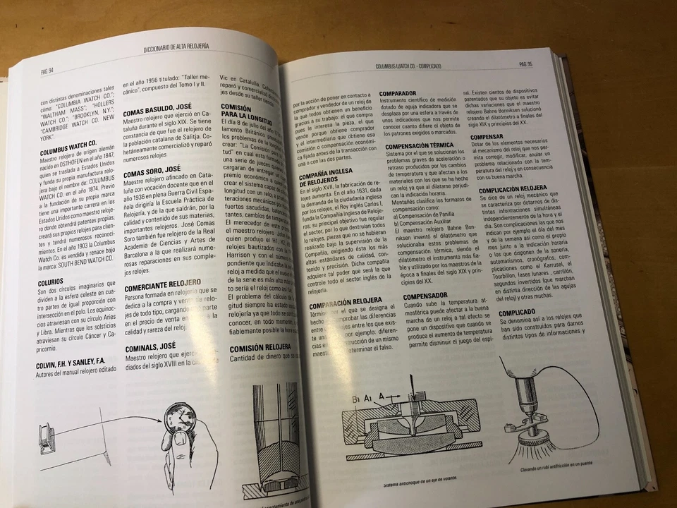Libro TODO SOBRE EL RELOJ EN EL MUNDO - 2 Tomos - Español - Colección en Hora - Imagen 4 de 4