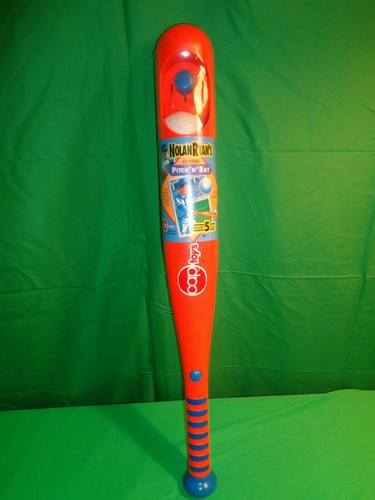 Nolan Ryan 3 RAROS Old CapToys Autolanzamiento Pitch'n'Bat Juguete Coleccionables Bates Nuevo en Paquete - Imagen 9 de 11