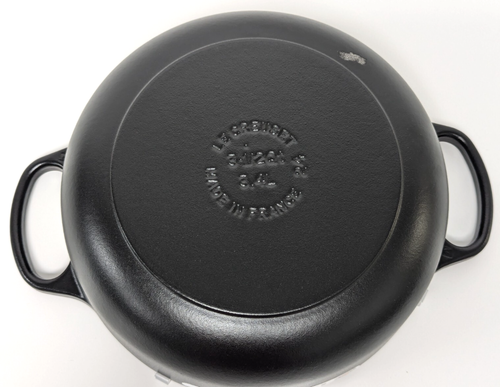 Le Creuset Enameled Cast Iron Signature Sauteuse Oven, 3.5 qt., Licorice - Picture 5 of 10