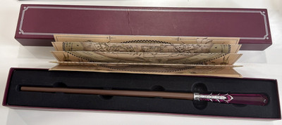 Fantastic Beasts Seraphina Picquery Interactive Wand from Universal Studios, box