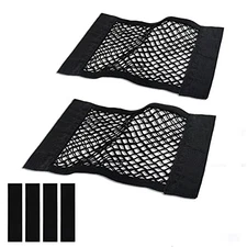 Universal Mesh Cargo Net for Car Trunk Storage,Elastic Small 15 x9.5 inch