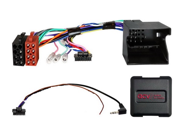 Autoradio Lenkradtasten Adapter FüR Opel Vivaro A Typ X83 Kabel ISO-image