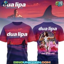Dua Lipa Radical Optimism Tour 2025 3D T-Shirt