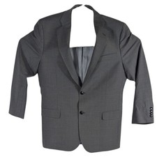 Brooks Brothers 346 Explorer Fitzgerald Fit Light Gray Blue Blazer 40s 40 Short