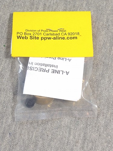 A-Line #20013 Brass Flywheel 3/4" Diameter 3/8" Long Fits 2.4MM Shaft ~ TS - Picture 2 of 2