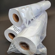RCdepot1 24"x100' Premium Glossy RC Photo Paper Roll Wide Format Inkjet Water-Re