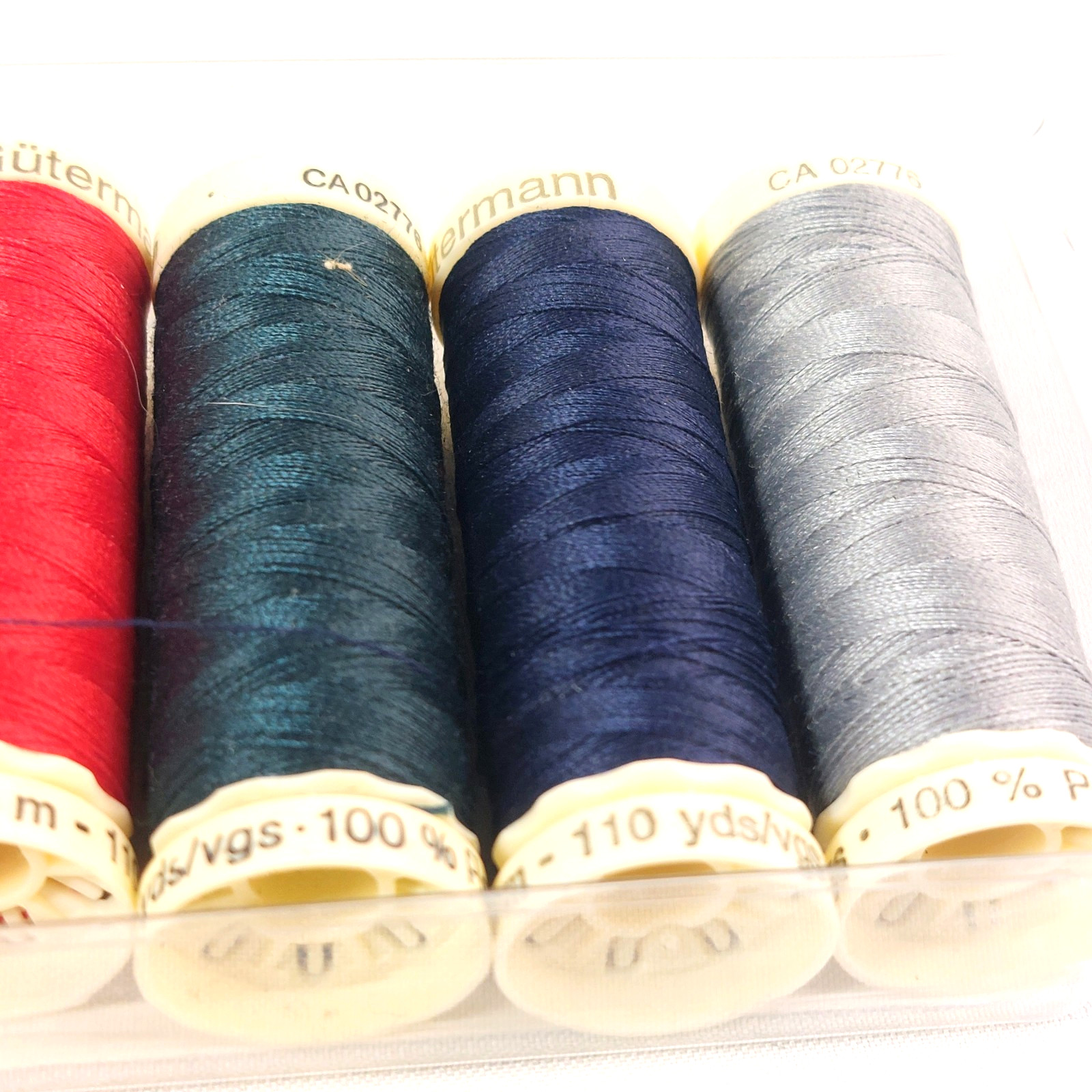 Gutermann Sew-All Polyester Thread Set - 7 Spools -Basic New