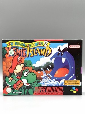 Super Mario World 2: Yoshi's Island SNES OVP CIB Zustand: Gut