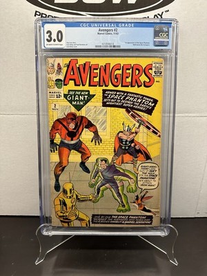 Marvel The Avengers #2 (1963) CGC 3.0 Stan Lee Jack Kirby 1st App
