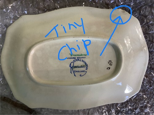 ANTIKES 3ER SET CRANSTONE ROYAL WINTON GRIMWADES ENGLAND CHINTZ TABLETTS TELLER - Bild 7 von 21