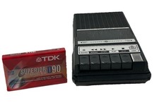 Vintage GE General Electric Cassette Tape Recorder 3-5005 Box Tested