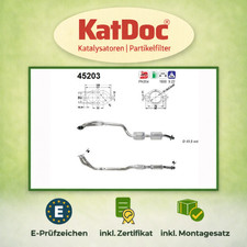 ✅ Katalysator BMW 3er (E36) 316/318i, 1.6/1.8, 75/85kW, Euro 1