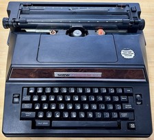 VTG Brother Correct-O-Ball XL-I Model 7300 Elec Typewriter w/ Case (read Desc) thumbnail