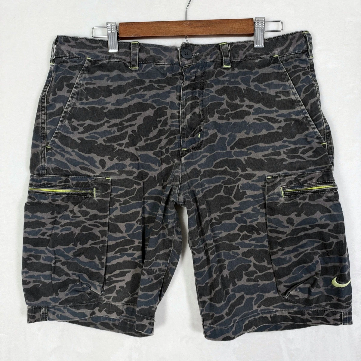 パンツ NIKE Sb y2k camo cargo shorts cutoff Nike Camouflage Cargo Shorts for Men for sale | eBay
