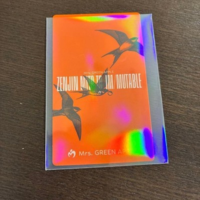 Mrs. GREEN APPLE ZENJIN MITO Smartphone Sticker MGA Photo Card