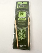 NWT Clover Takumi Bamboo Premium Circular Knitting Needles 36" No. 9