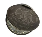 1877 $1 Trade Silver Dollar Opium Box Hidden Compartment Smuggler FREE SHIPPING