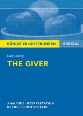 The Giver von Lois Lowry ~  ~  9783129303337