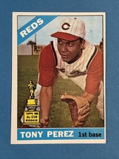 1966 Topps - Tony Perez #72 Cincinnati Reds Gold Cup Ex+