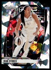 2024-25 Prizm Cracked Ice Prizms WNBA - Kiah Stokes Las Vegas Aces #122