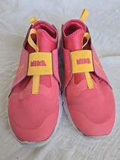 Nike Flex Runner 2 Big Kids Girls Slip On Shoes Coral Pink DJ6038- SIZE 6.5 Y