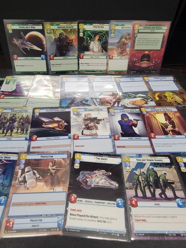 Star Wars Unlimited Spark Of Rebellion Hyperspace x100 Card Bundle - Picture 4 of 6