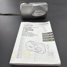 Olympus Camedia C-350 Zoom Digital Compact Camera 3.2 Megapixel USB 3x Optical