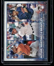 2015 Topps #2 Jose Altuve / Victor Martinez / Michael Brantley
