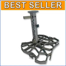 XOP Edge Green/Grey Tree Saddle - Adjustable Aluminum with Excellent Traction