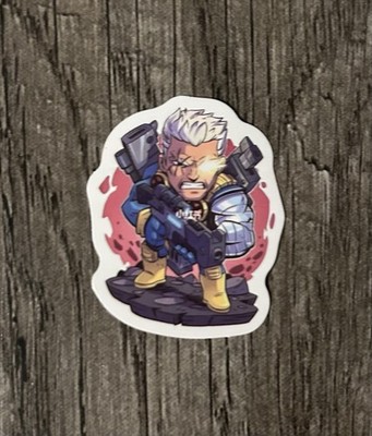 Cable X-Men Sticker Waterproof Vinyl Decal Marvel (Approx. 2-inch Size)