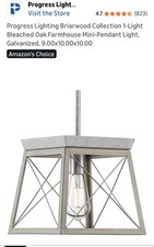 Modern Farmhouse Pendant Light - Progress Lig...