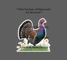 Pheasant Sticker Waterproof Decal Bird Animal Outdoor Nature Hunting Gift NEW
