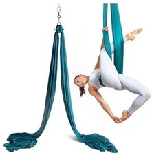 Victorem Aerial Silks - 11 Yards Aerial Silk, Premium Ariel Yoga Hammock, Read