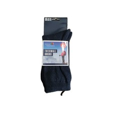 Heat Trendz Thermal Socks Men's 1 Pair 10-13 Shoe Size 6-12 Black New
