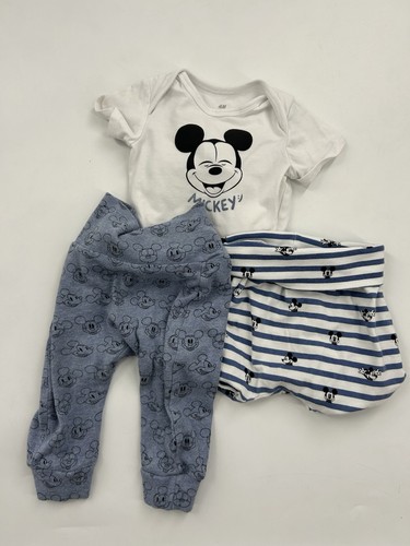 Lotto Abbigliamento Bambino Ragazzo, 3-6 Mesi, 19 Pezzi Marche Miste,Carter, Disney, H&M - Foto 4 di 12