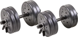Ajustable 42LB Ensemble de dumbbells avec des barres Knurled - Gymnase de maison essentielle