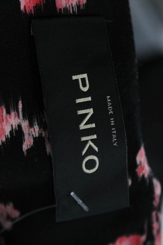 Pinko Womens Floral Print Split Hem Knee Length Lined Pencil Skirt Black Size 1 - Picture 5 of 7